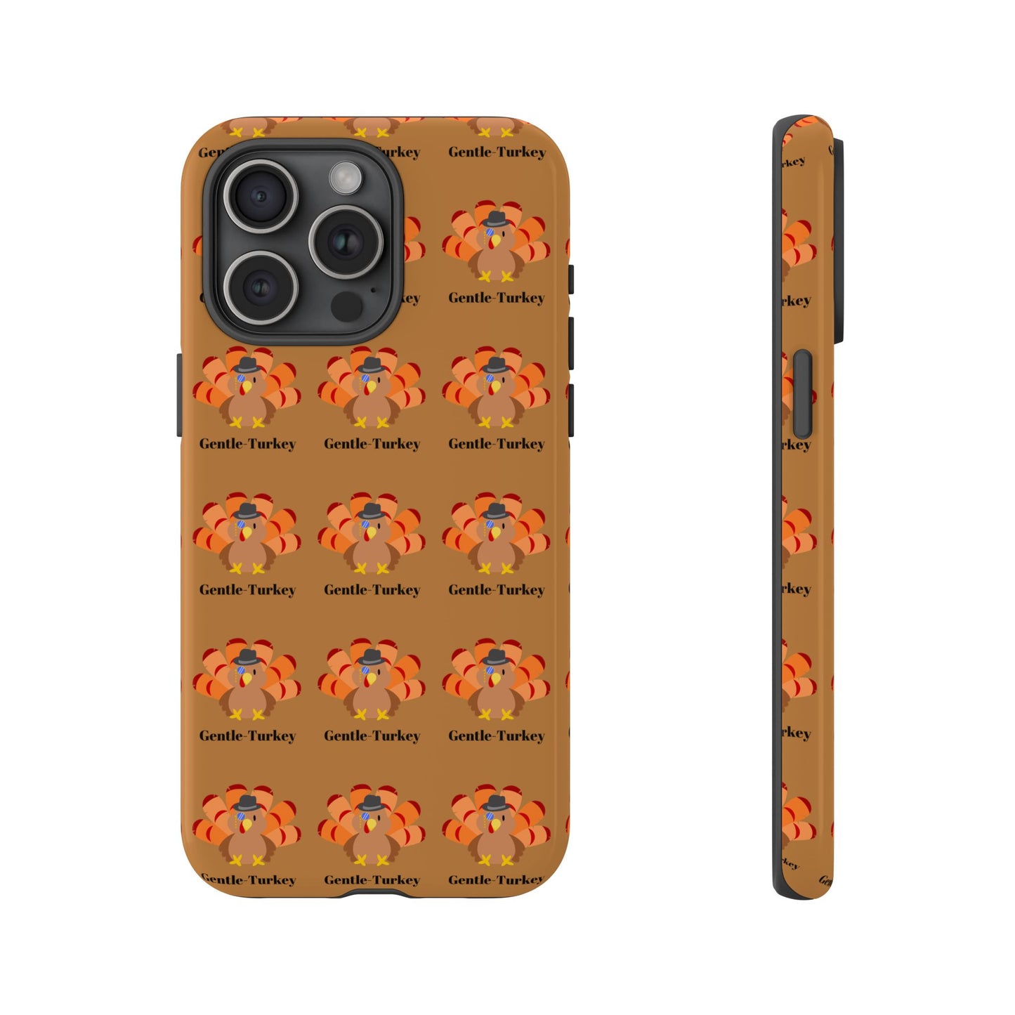 Tough Cases - "The Gentle Turkey" - Funny Thanksgiving Phone Case