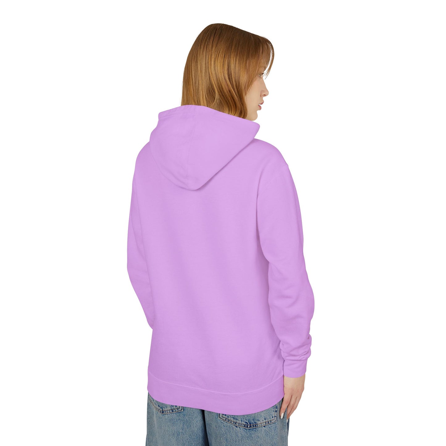 Unisex Lightweight Hooded Sweatshirt - "Sleepy Polar Bear Monday" - Fun Comfort Hoodie