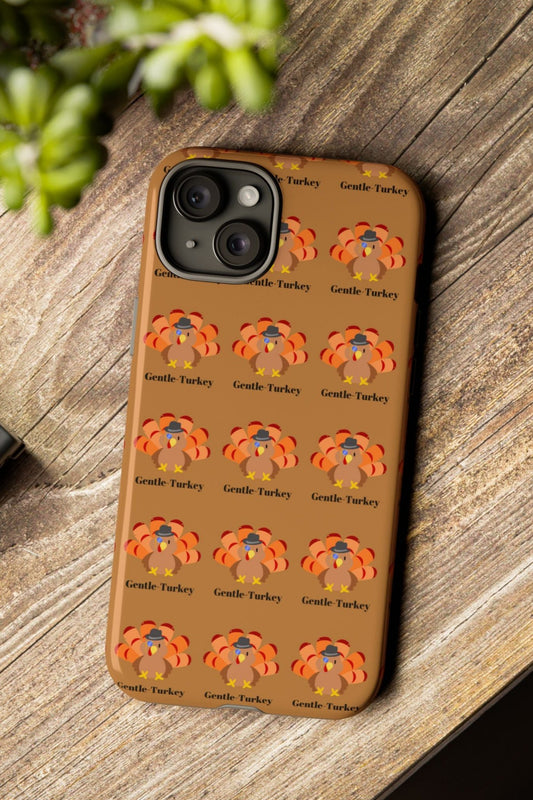 Tough Cases - "The Gentle Turkey" - Funny Thanksgiving Phone Case