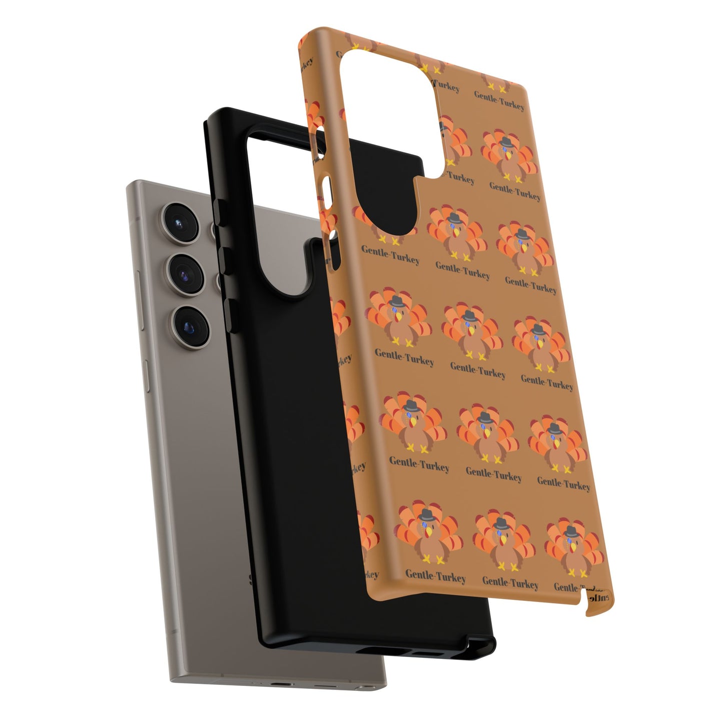 Tough Cases - "The Gentle Turkey" - Funny Thanksgiving Phone Case