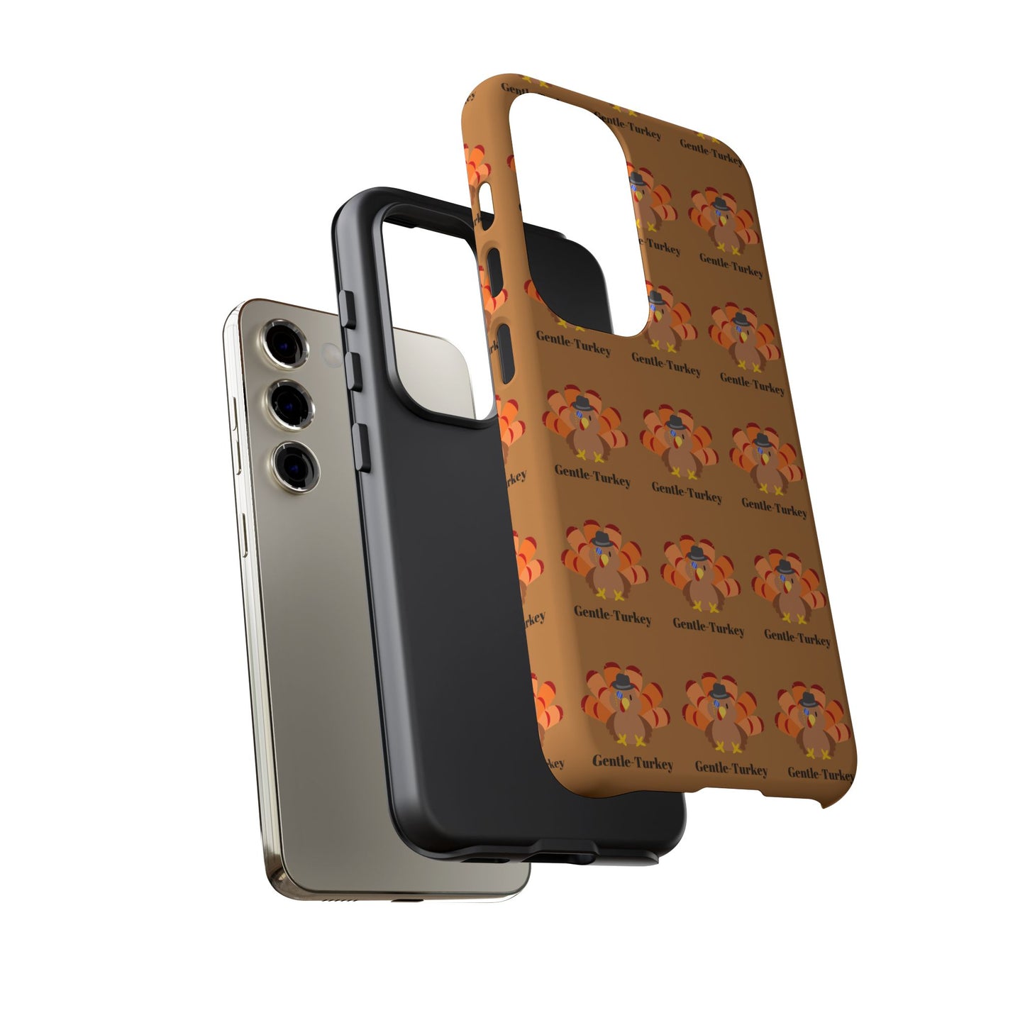 Tough Cases - "The Gentle Turkey" - Funny Thanksgiving Phone Case