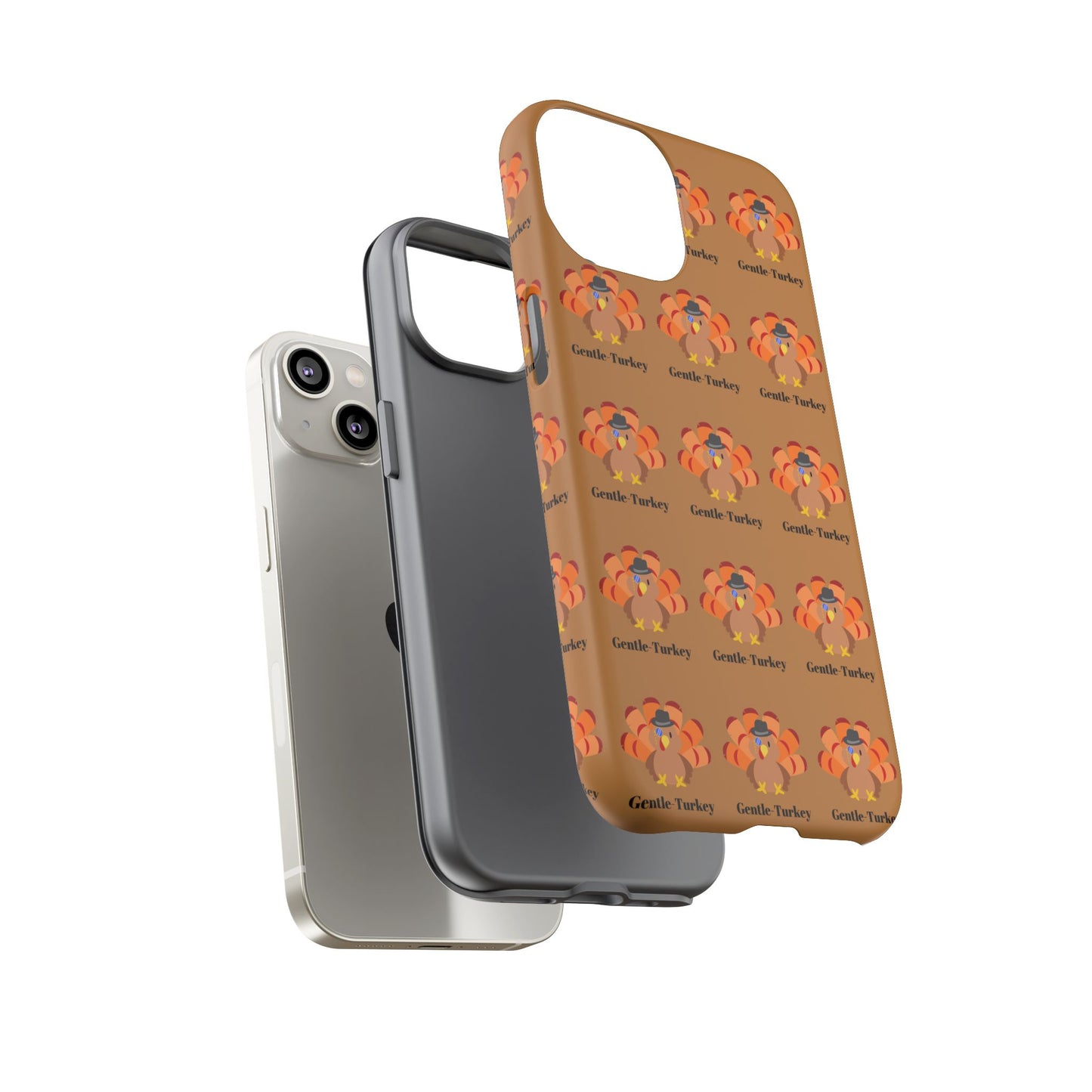 Tough Cases - "The Gentle Turkey" - Funny Thanksgiving Phone Case