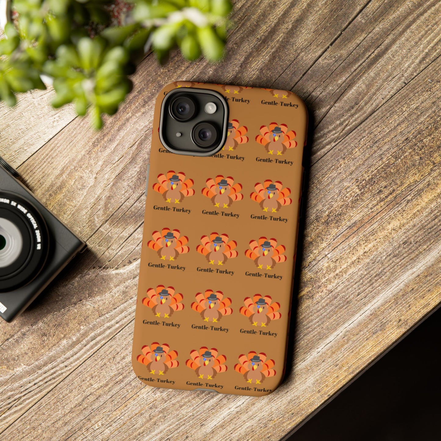 Tough Cases - "The Gentle Turkey" - Funny Thanksgiving Phone Case