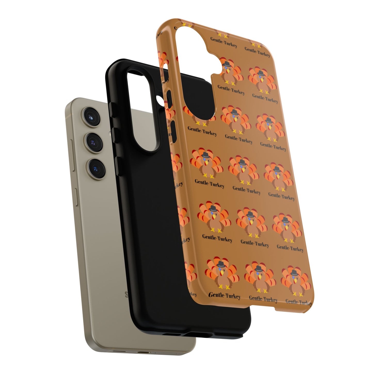 Tough Cases - "The Gentle Turkey" - Funny Thanksgiving Phone Case