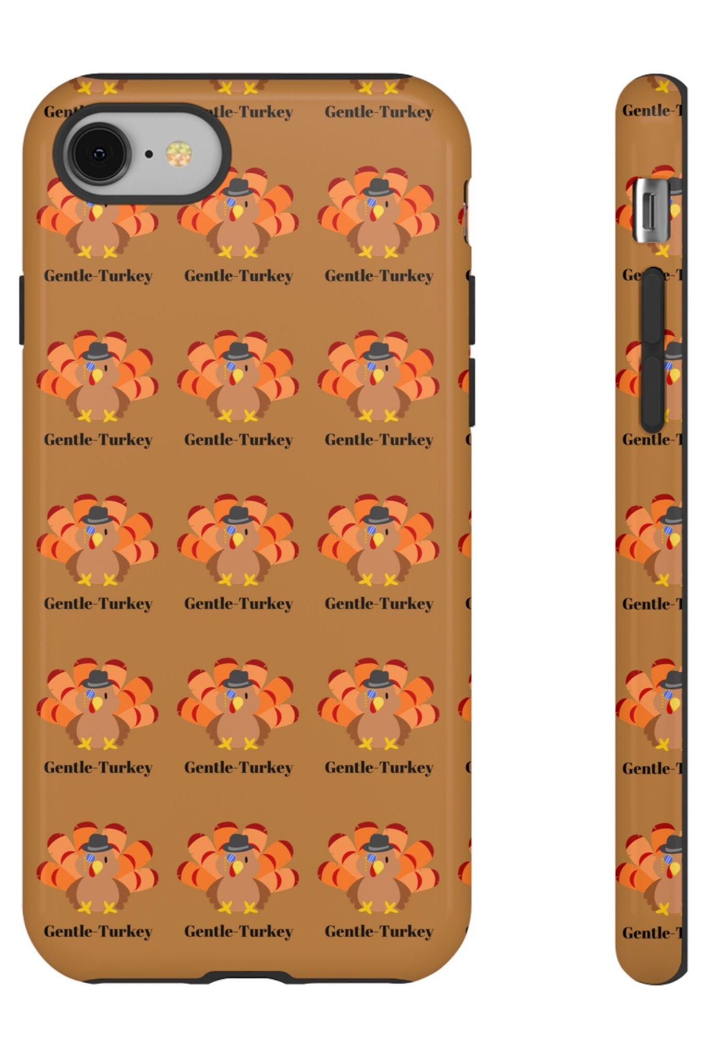 Tough Cases - "The Gentle Turkey" - Funny Thanksgiving Phone Case