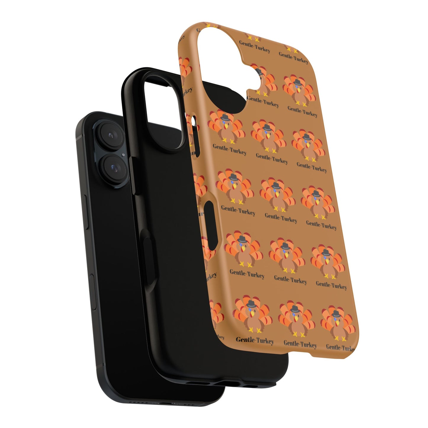 Tough Cases - "The Gentle Turkey" - Funny Thanksgiving Phone Case