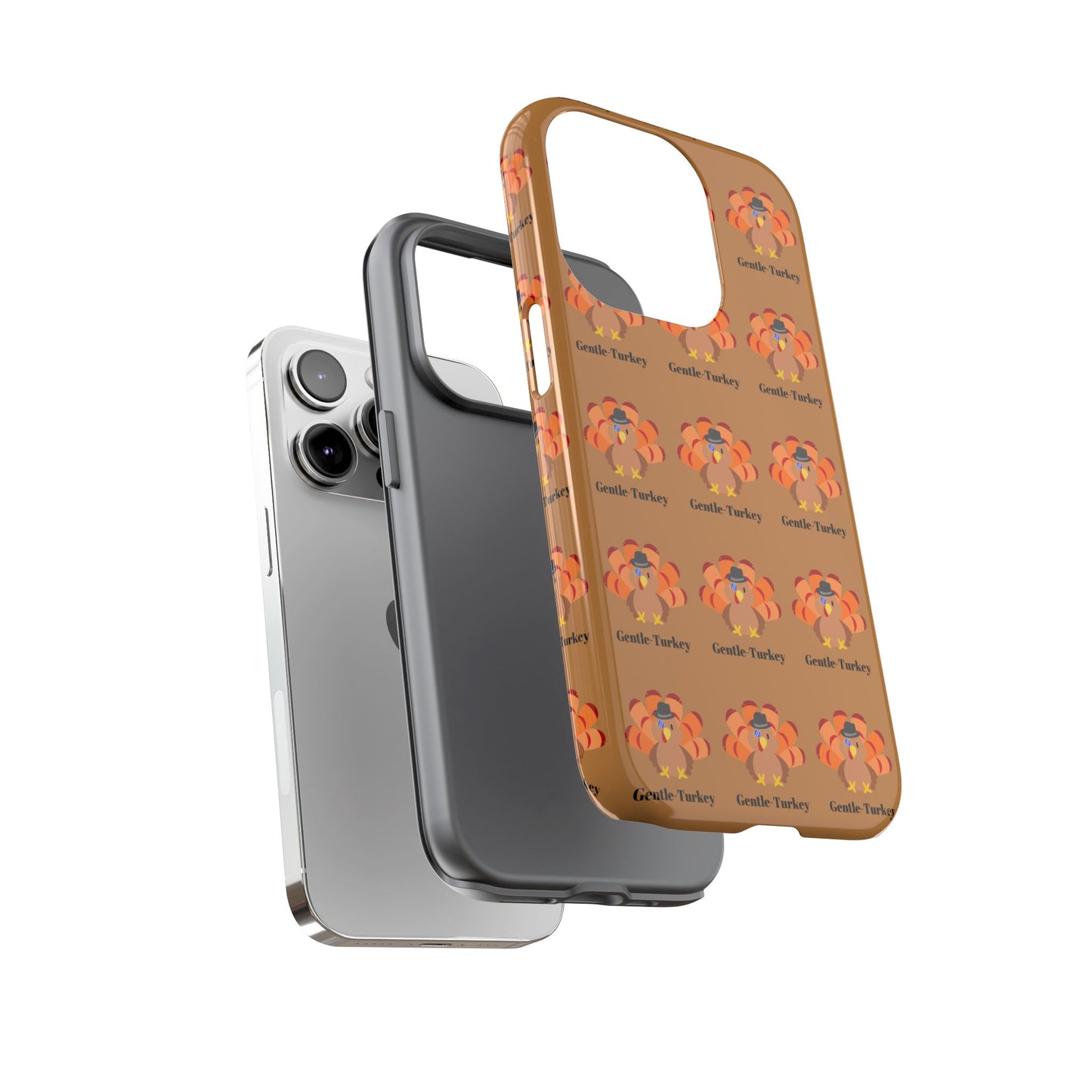 Tough Cases - "The Gentle Turkey" - Funny Thanksgiving Phone Case