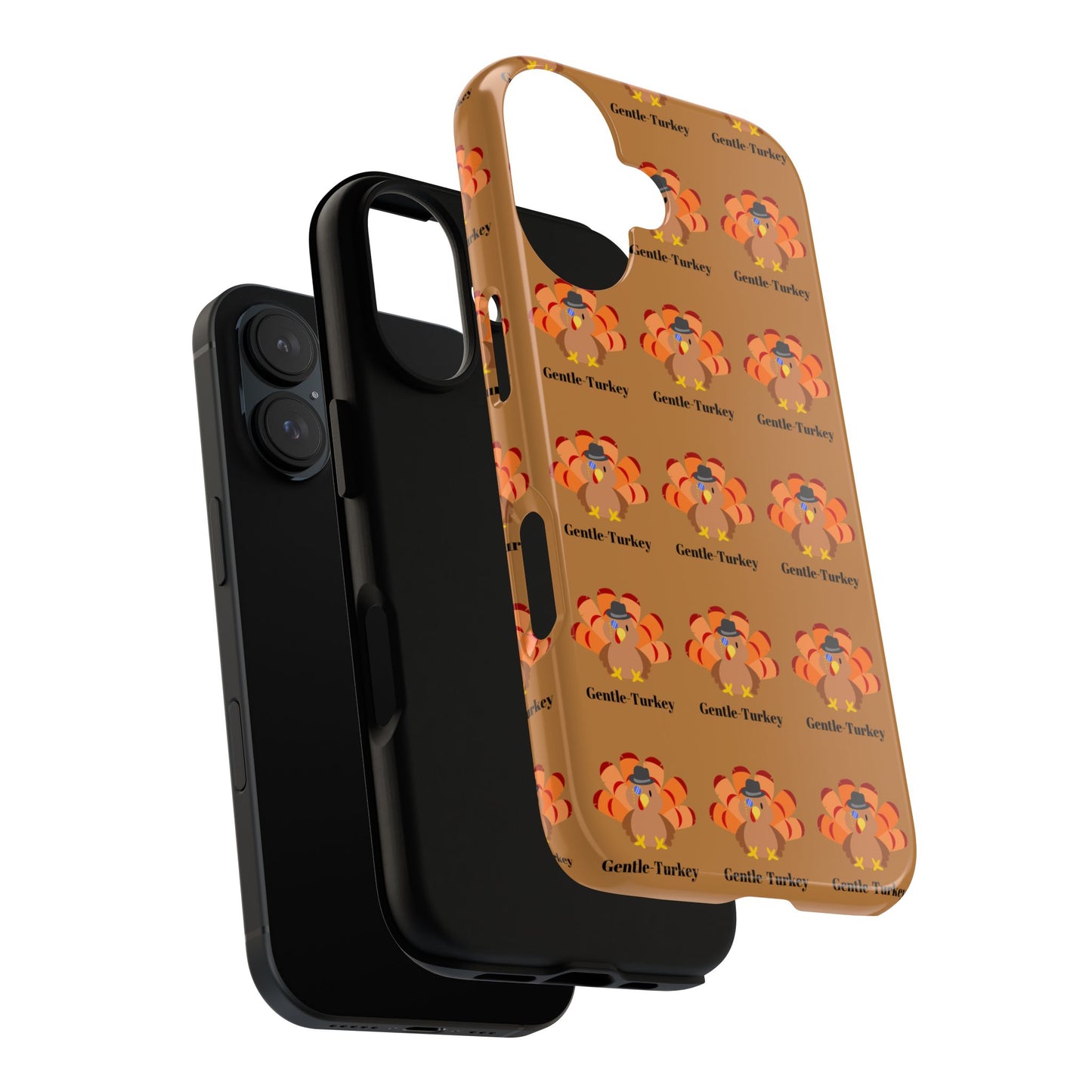 Tough Cases - "The Gentle Turkey" - Funny Thanksgiving Phone Case