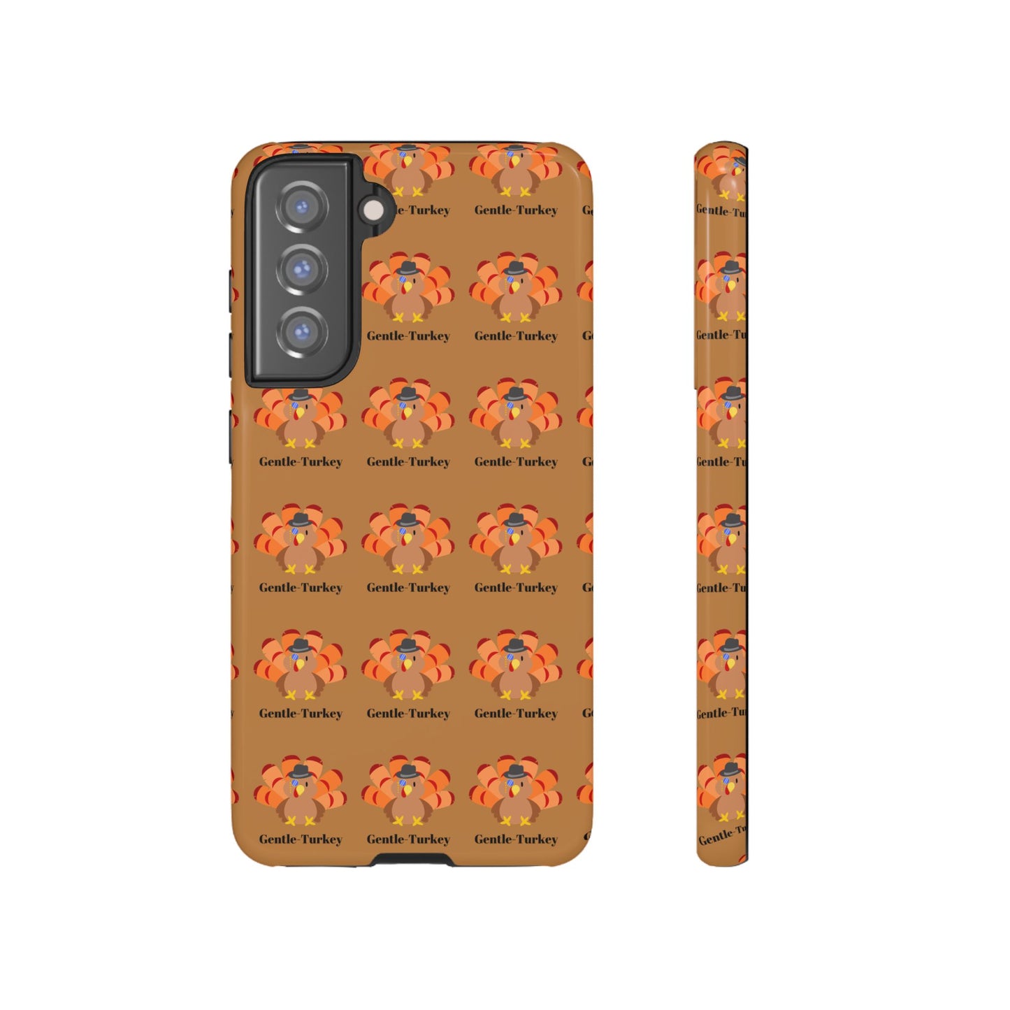 Tough Cases - "The Gentle Turkey" - Funny Thanksgiving Phone Case